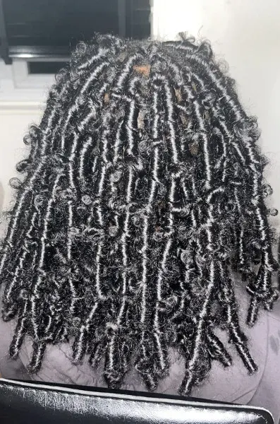 Butterfly Locs Lovely Braids UK Book London Mobile Afro Hairdresser Black Salon Braider Near Me FroHub