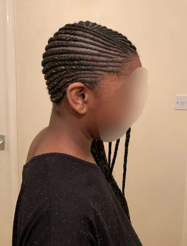 Lemonade Feed In Braids Cornrows Stitch CustomCornrows Book Black Afro London Mobile Hairdresser Braider Near Me FroHub