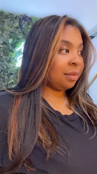 Silk Press London Afro Hairstylist Black Hair Salon Near Me Jo Johnson FroHub