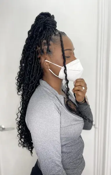 Soft Faux Locs Crochet Individual Single Braids Cornrows SlayedbyEd Book London Afro Hairdresser Salon Braider Near Me FroHub