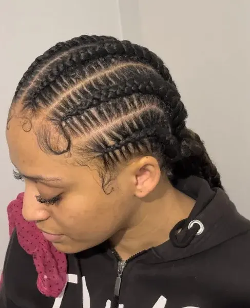 Stitch Braids Feedins Braiding Meraki Book London Mobile Afro Hairdresser Black Salon Braider Near Me FroHub