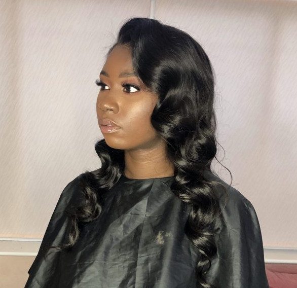 Afro Black Bridal Wedding Hair Weave Wig Salon Symmetry Beauty Book London UK Hairdresser Near Me FroHub