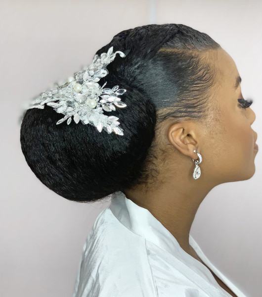 Afro Bridal Wedding Hairdresser Symmetry Beauty Book London UK Black Hair Stylist Near Me FroHub