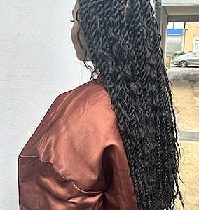 Boho Senegalese Twists Lovely Braids UK Book London Mobile Braider Afro Hairdresser Near Me FroHub