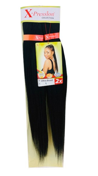 Braids Braiding Hair Extensions X-Pression Ultra Pre-Stretched FroHub