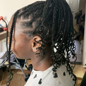 Children Knotless Box Braids Thebraidtechnician Book London Mobile Afro Hairdresser Black Hair Salon Braider Near Me FroHub