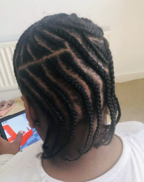 Cornrows Braids Naturally Ameira Book London Afro Hair Salon Black Hairdresser Braider Near Me FroHub
