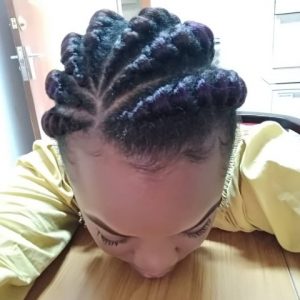 Cornrows Braids Naturally Ameira Book London Afro Natural Hair Salon Black Hairdresser Braider Near Me FroHub