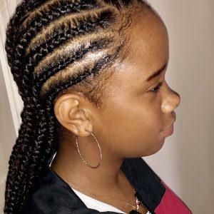 Cornrows with Extensions Natural Hair Book London Black Mobile Hairstylist NaturallyG FroHub