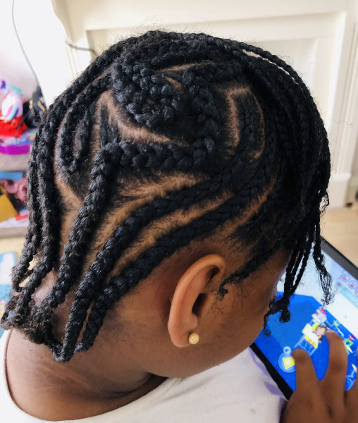 Cornrows Kids Braids - South London Afro Hairdresser Near Me | FroHub