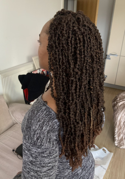 Crochet Faux Locs Braids Crown Royale Book London Mobile Black Hair Braider Near Me FroHub