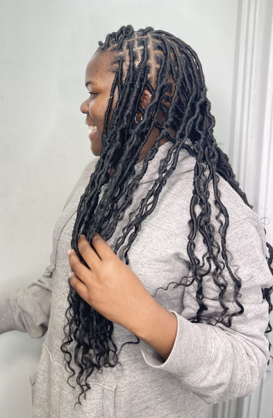 Crochet Faux Locs Individual Single Braids Cornrows Plaits SlayedbyEd Book South London Afro Hairdresser Braider Near Me FroHub
