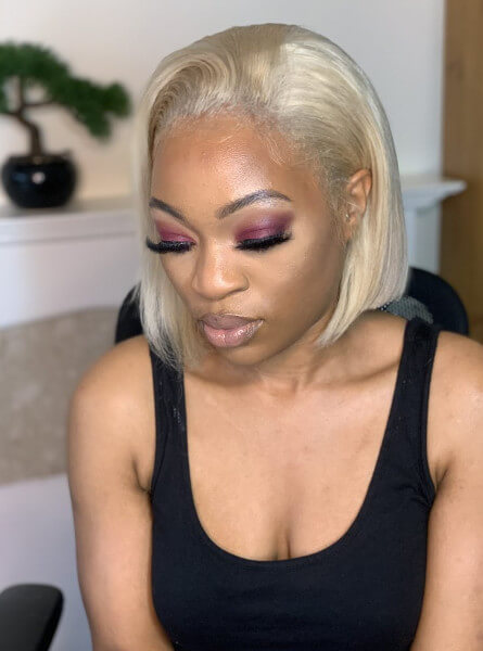 Custom Blonde Hair Wig Colour Frontal Closure Wig Weave Maker Symmetry Beauty Book Black Afro London Hairstylist FroHub