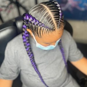 Dutch Braids Cornrows London Mobile Afro Hairdresser Braider Near Me Braiding Meraki FroHub