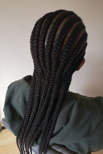 Feed In Braids Afroye Book East London Mobile Afro Hairdresser Black Braider Near Me FroHub