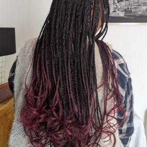 French Curl Braids London Mobile Afro Hairdresser Braider Near Me Crown Royale FroHub