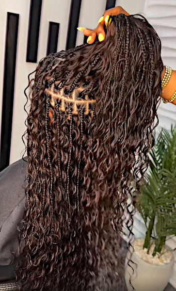 Gypsy Braids Boho Crown Royale Book London Mobile Afro Hairdresser Braider Near Me FroHub