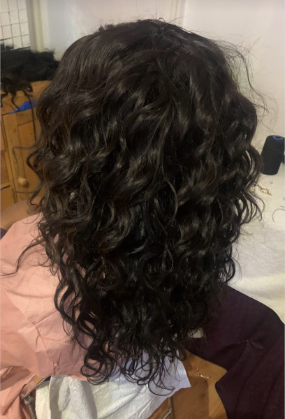 Curly weave invisible part online