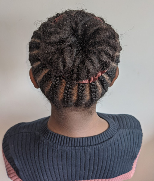 Kids Cornrows Braids Book Black Afro London Mobile Natural Hair Salon Itoju Near Me Braider FroHub