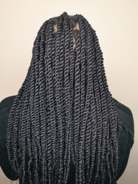 Kinky Marley Twists Locs Afroye Book East London Mobile Afro Hairdresser Black Salon Braider Near Me