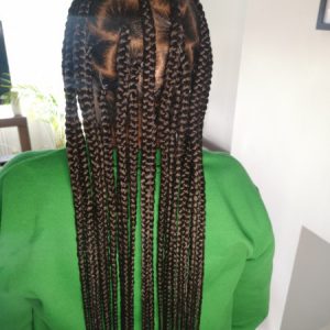 Knotless Box Braids Afroye Book London Mobile Afro Hairdresser Black Hair Salon Braider Near Me