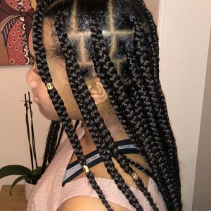 Knotless Box Braids Large Book London Afro Mobile Hairstylist NaturallyG FroHub