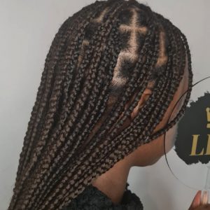Knotless Box Braids LottaHairandBeauty Book Black Afro London Mobile Hairdresser Braider Near Me FroHub