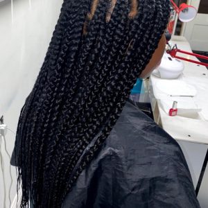 Knotless Box Braids SlayedbyEd Book London Afro Hairdresser Hairstylist Braider Near Me FroHub
