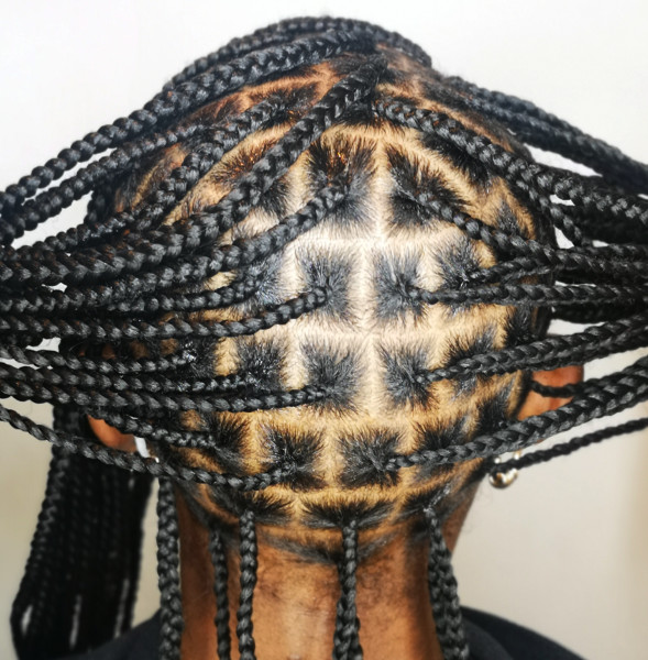 Knotless Box Braids The Braiding Zone Book Mobile London Afro Hairdresser Braider Near Me FroHub