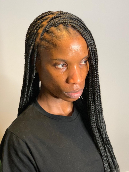Knotless Box Braids - East London Mobile Afro Hairdresser