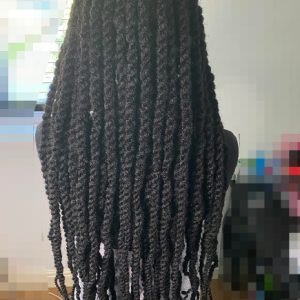 Marley Senegalese Rope Twists Book Black Mobile London Essex Hairstylist Near Me Lovely Braids UK FroHub