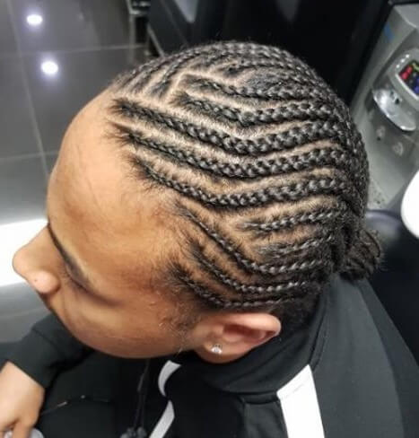 Men's Braids Cornrows TamaraHairStudio Book Black Hair Salon London Afro Hairdresser Barber Near Me FroHub