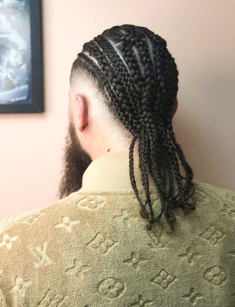 Cornrows Men's Feed In Braids Two Strand Twists Hairbywinta Book Black Afro West London Hairdresser Barber Hair Near Me Braider FroHub