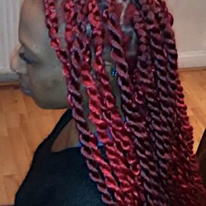 Senegalese Jumbo Twits Victoria Hair Factory Book London Braider Afro Hairstylist Near Me FroHub