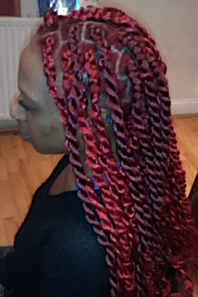 Senegalese Jumbo Twits Victoria Hair Factory Book London Braider Afro Hairstylist Near Me FroHub