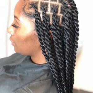 Senegalese Twists Rope Twists Braiding Meraki Book East London Mobile Afro Hairdresser Black Hair Salon Near Me FroHub