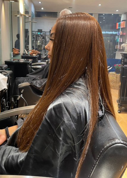 Silk Press Straightening Hair By Carol Lassey Book London Afro Hair Salon Black Hairdresser Near Me FroHub