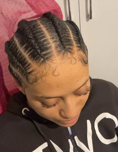 Stitch Braids Cornrows Braiding Meraki Book London Mobile Afro Hairdresser Black Salon Braider Near Me FroHub