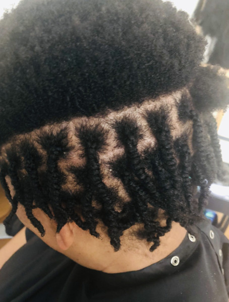 Two Strand Twists Braids Naturally Ameira Book London Afro Hair Salon Black Hairstylist Braider Near Me FroHub