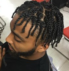 Men's Two-Strand Twists - London Afro Hairdresser Salon Nearby | FroHub
