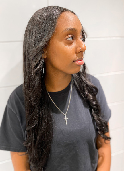 Weave Sew In Hair Extensions Wig Install Hairbywinta Book Black Afro West London Hairdresser Hairstylist Near Me FroHub