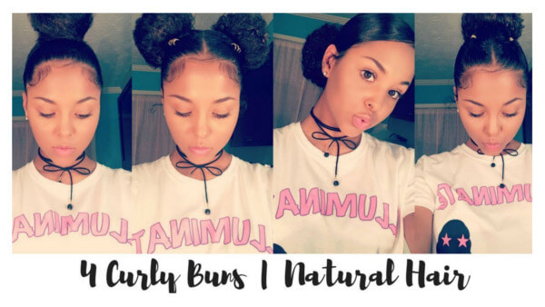 How to do Bun Styles for Curly Hair (4 methods) - FroHub