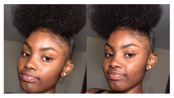 How to High Sleek Puff on Natural Afro Curly Hair Tutorial FroHub