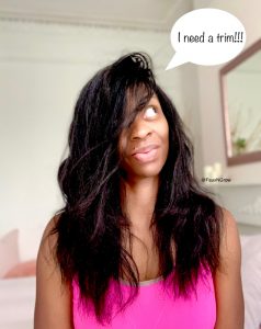 Afro Black Natural Hair Trim Growth FauxnGrow FroHub