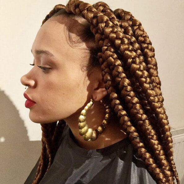 Styling Jumbo Box Braids - FroHub