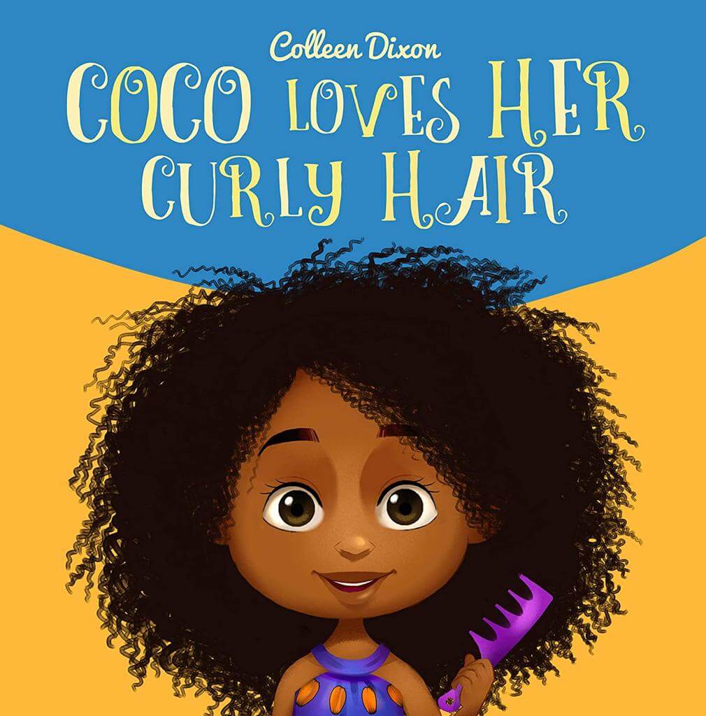 FroHub Empower Black Afro Natural Hair Kids Children Books Cocoa Loves Her Curly Hair