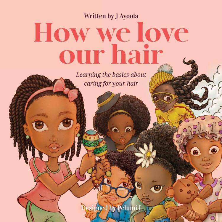 FroHub Empower Black Afro Natural Hair Kids Children Books How We Love Our Hair