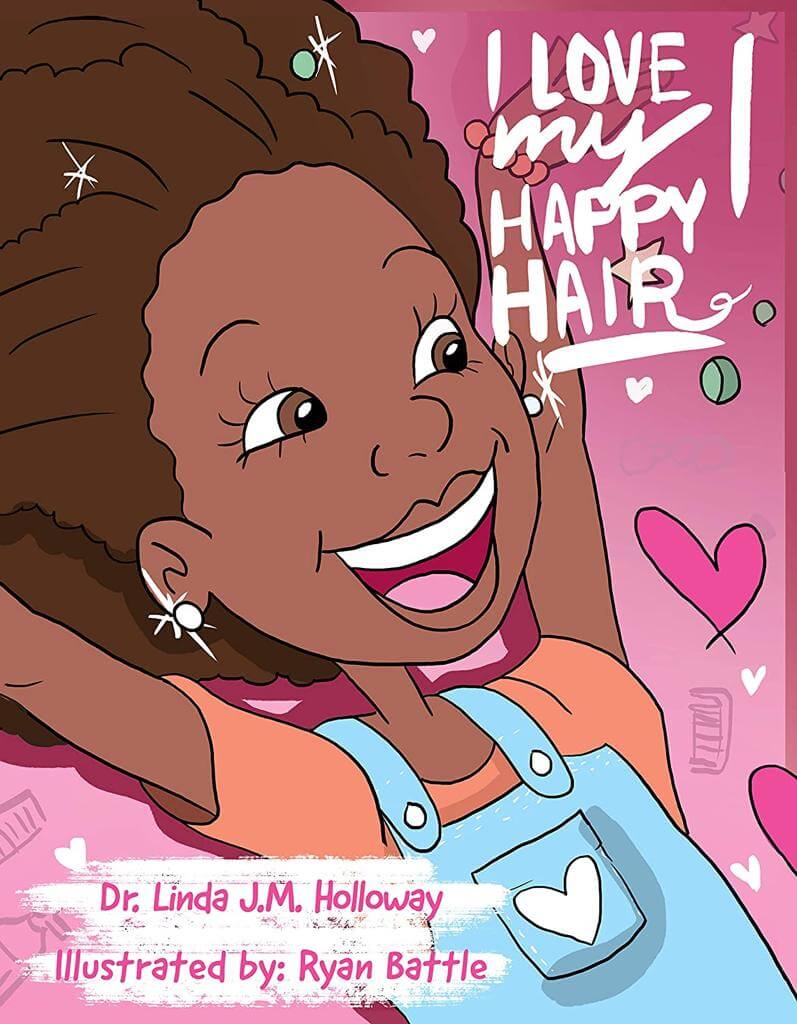 FroHub Empower Black Afro Natural Hair Kids Children Books I Love My Happy Hair