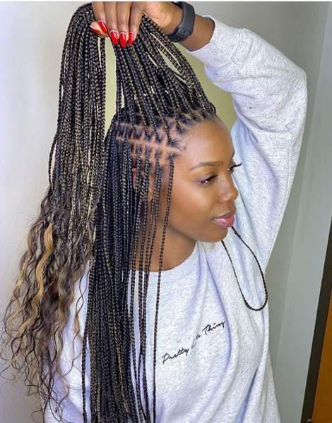 Top knotless box braids Afro hairdressers in London Near Me - FroHub