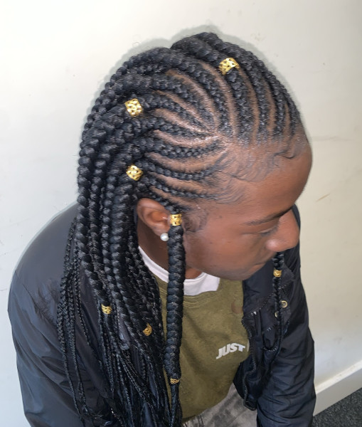 Knotless Box Braids - East London Mobile Afro Hairdresser